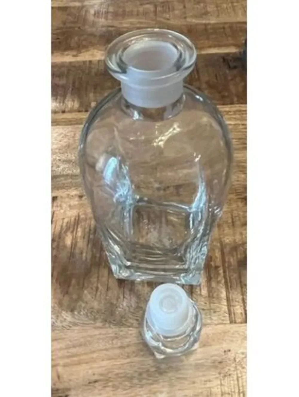Luigi Bormioli Rossini crystal glass decanter made in Italy